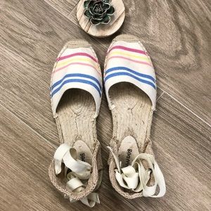 {Soludos} Lace up espadrille